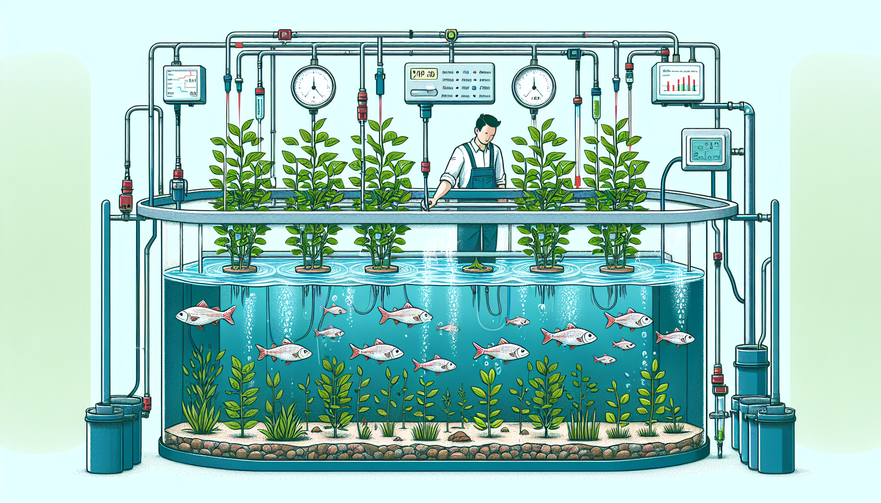 Managing The Water Quality In Aquaponics