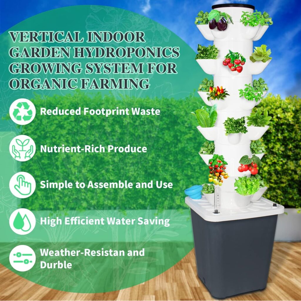 ovynewzly-tower-garden-hydroponic-growing-system30-plant-vertical-garden-planterindoor-garden-kit-including-3pcs-grow-ba