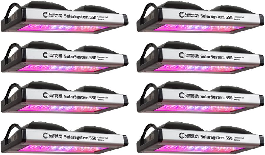 California Lightworks Solar System 550 LED Grow Light Fixture 400 Watts Review